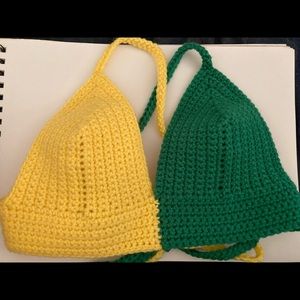 Color Block Corset Bralette